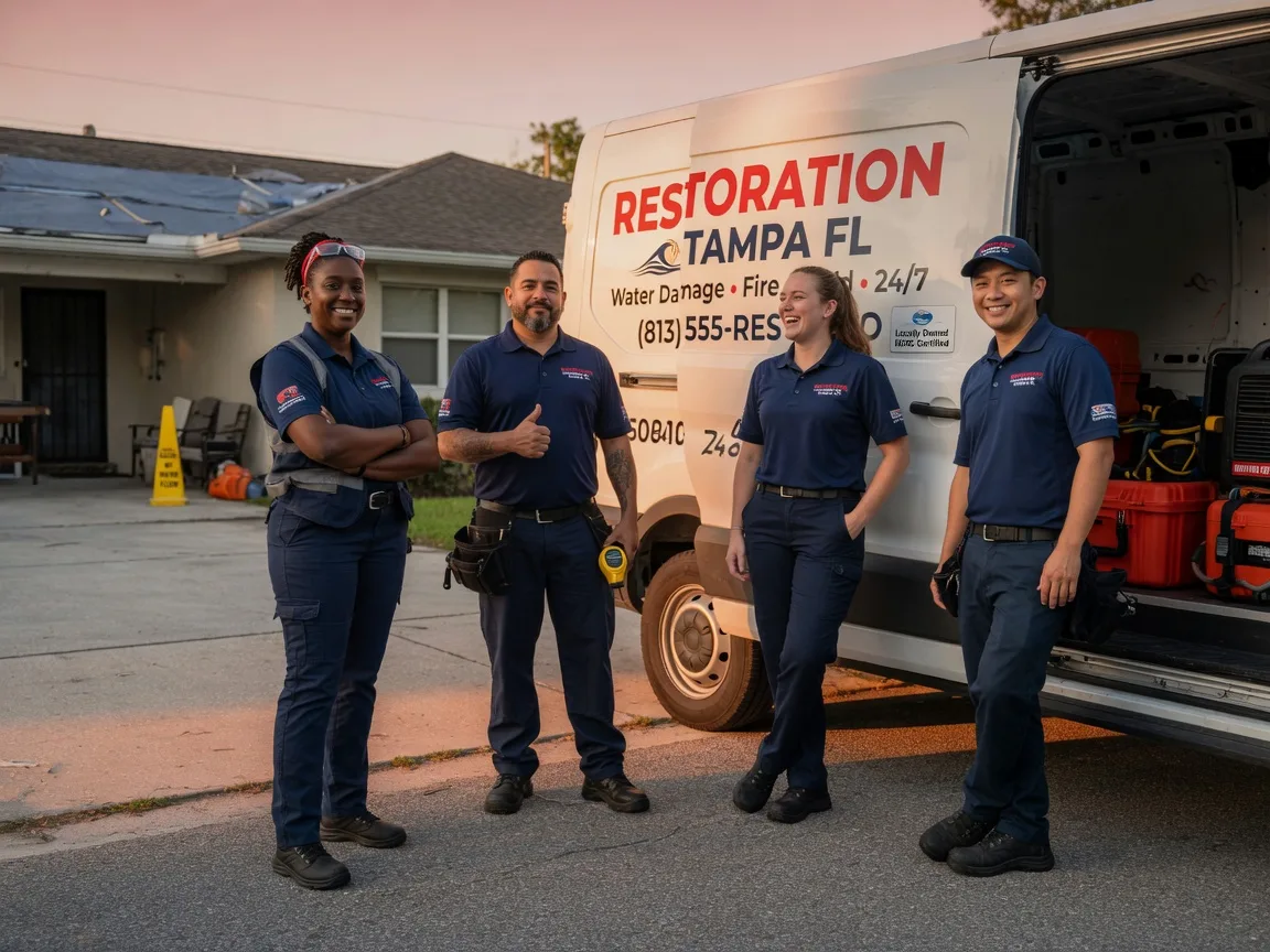 Water Damage Restoration company in Coffeyville, KS